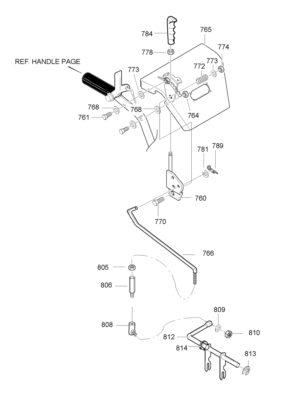 Control Panel Assembly Diagram and Parts List for 1695366-6291500X61 2007 Briggs and Stratton Snow Blower